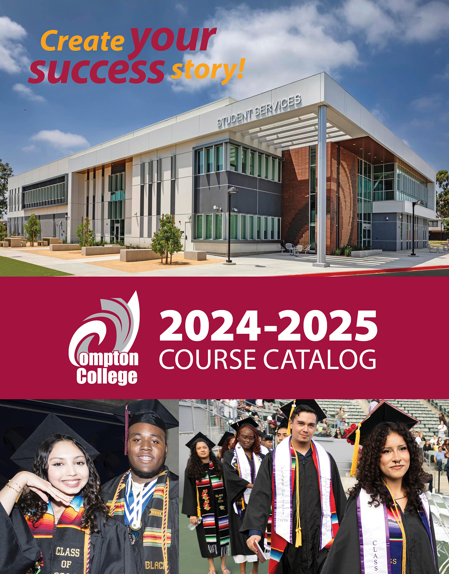 Compton College 2024-2025 Course Catalog title page